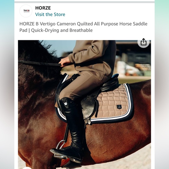 Horze All Purpose saddle pad - Picture 2 of 6